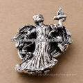 2014 New Style Antic Silver Jewelry Fairy with Bird Brooch BH34